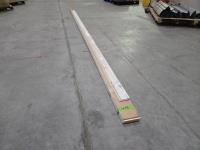 (4) MDF 5 inch X 16 ft Trim, (1) PVC 12 Ft Trim