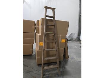 Sturdy Wooden Step Ladder