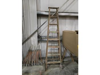 Sturdy Wooden Step Ladder