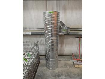 16 inch X 65.5 inch Galvanized Pipe