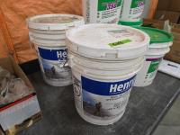 (1) Full Pail & (1) Part Pail of Henry White 100% Silicone