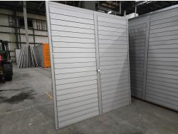 Double Aluminum Louver Unit