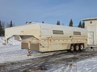 2000 Norbert 24 Ft TRI/A G/N Stock Trailer