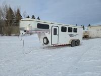 2007 Delta 18 Ft T/A 3 Horse Angle G/N Trailer