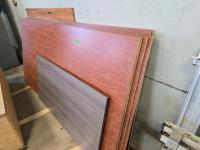 (8) 3/4 " Plywood with Laminated Finish, (1) 29 Inch X 60 Inch Counter Top