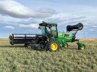 2015 John Deere W150 35 Ft Swather