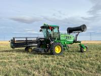 2015 John Deere W150 35 Ft Swather