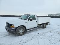 2007 Ford F350 Regular Cab Flat Deck Truck