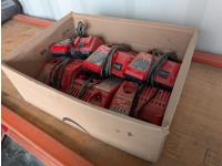 Qty of (6) Milwaukee M12/M18 Battery Chargers