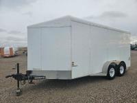 2015 Norte 21 Ft T/A V-Nose Enclosed Trailer