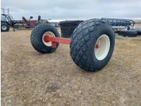 Axle w/ 28L-26 Tires