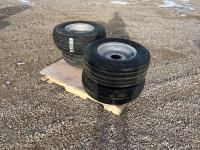 Qty of (4) 11L-15 Tires w/ Rims