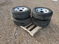 Qty of (4) 265/70R17 Tires w/ Rims