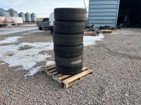 Qty of (6) 275/45R22 Tires