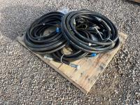 Qty of Misc Hydraulic Hoses & Fittings