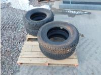 Qty of (4) 205/75R15 Tires