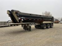 2007 Midland MG35SL3000 35 Ft Tri-Axle End Dump Trailer