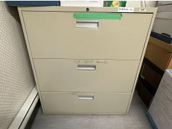 3 Drawer Filing Cabinet