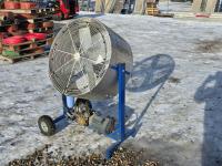 EZ Cool 30 Inch Portable Cart Fan w/ Tilt and Mist System