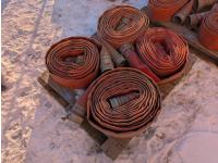 Qty of (4) 4 Inch Lay Flat Hoses