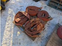 Qty of (4) 3 Inch Lay Flat Hoses