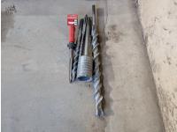 Qty of (5) Misc Hilti Bits