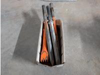 Qty of (5) Hilti Te3000 Demolition Hammer Bits