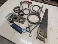 Qty of Misc Trailer Parts w/ Hand Tools