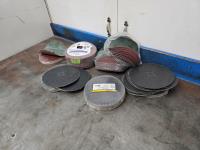 Qty of Misc 7 Inch Sanding Discs