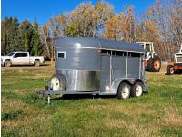 12 Ft T/A Bumper Pull Stock Trailer