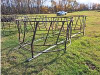 (2) Round Bale Feeders