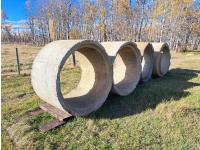 (4) 3 Ft X 5 Ft Cement Culvert Ends