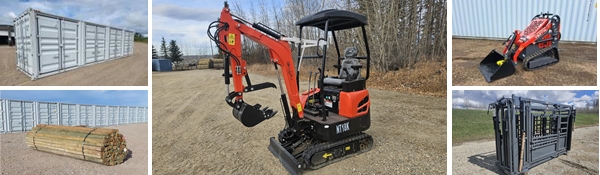 Sea Cans, Attachments & Livestock Supply Auction