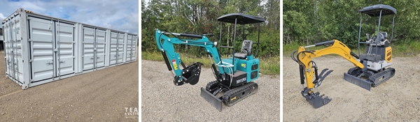 Sea Cans, Attachments & Livestock Supply Auction