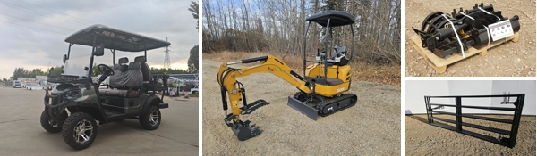 Sea Cans, Attachments & Livestock Supply Auction