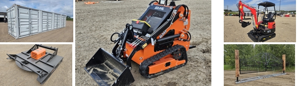Sea Cans, Attachments & Livestock Supply Auction