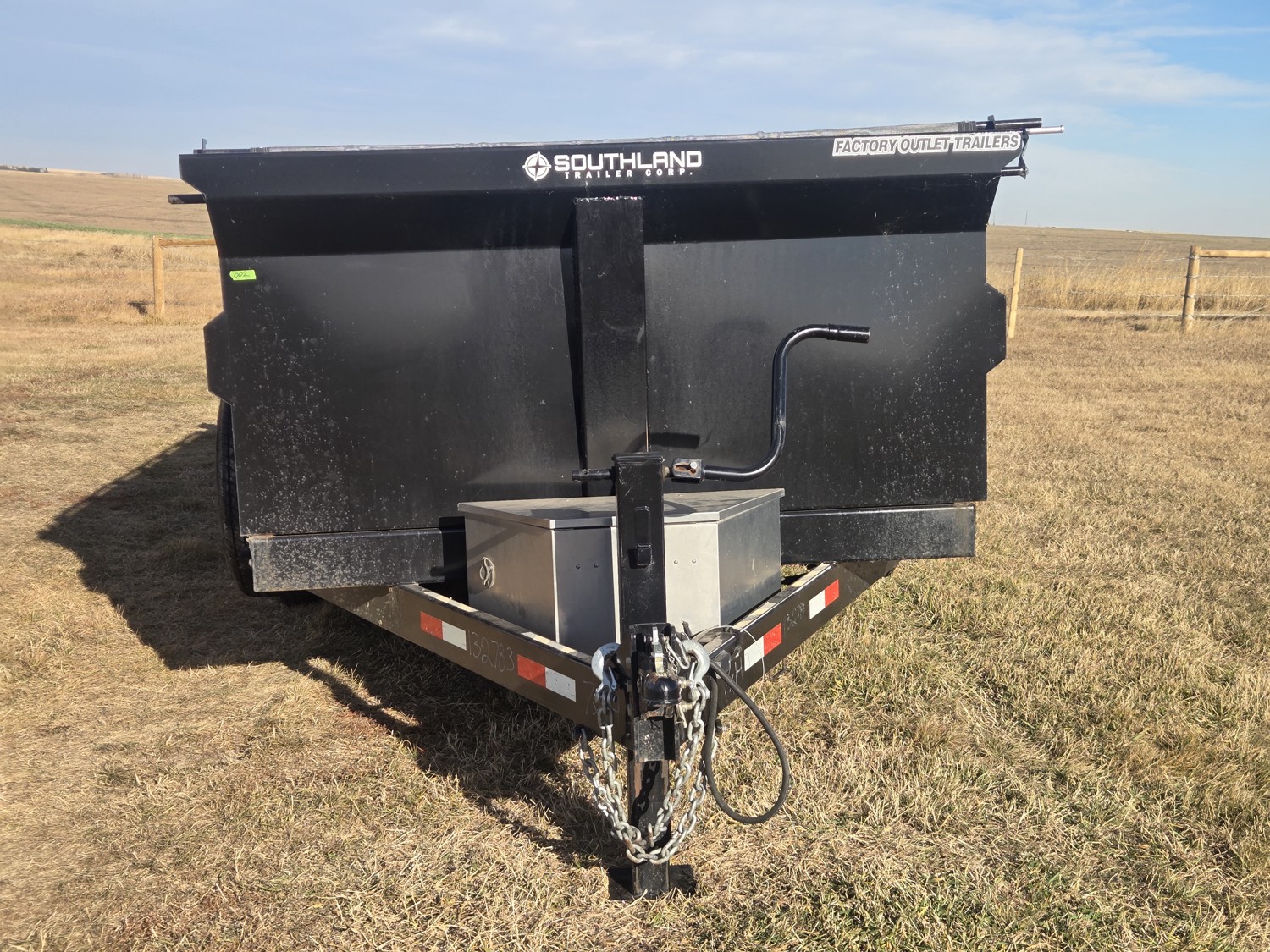 2022 Southland SL714-16K 14 Ft T/A End Dump Trailer - 26KN | Team Auctions