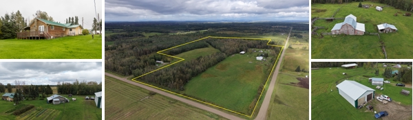 Real Estate Auction - 65± Acres of Farmland with Home, Shop & Outbuildings