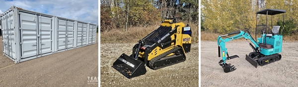 Sea Cans, Attachments & Livestock Supply Auction